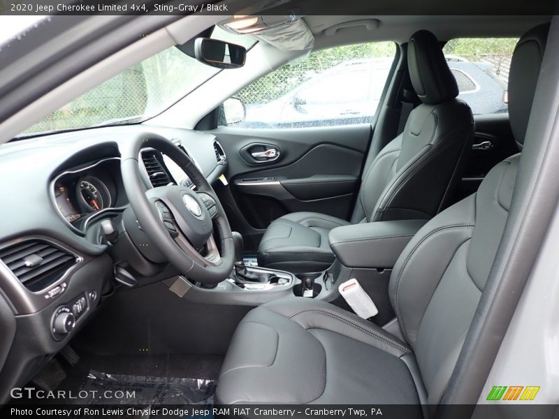 Sting-Gray / Black 2020 Jeep Cherokee Limited 4x4
