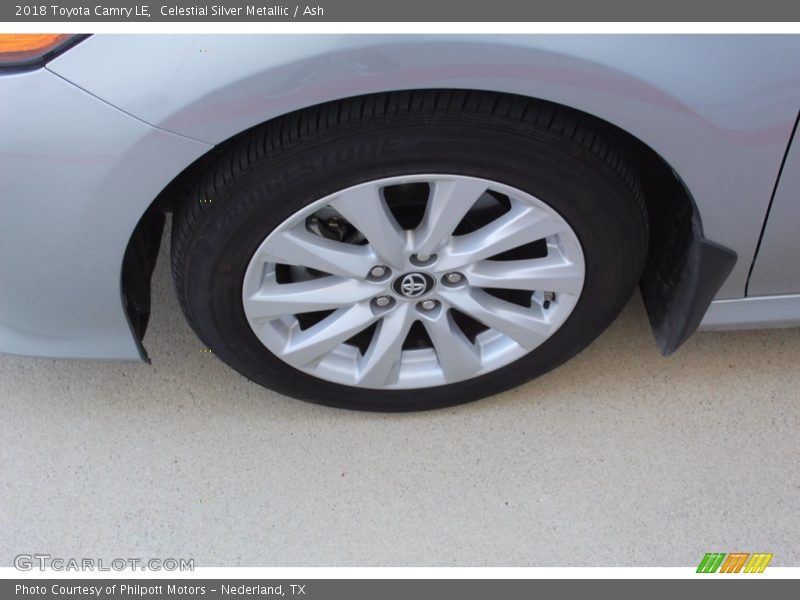 Celestial Silver Metallic / Ash 2018 Toyota Camry LE