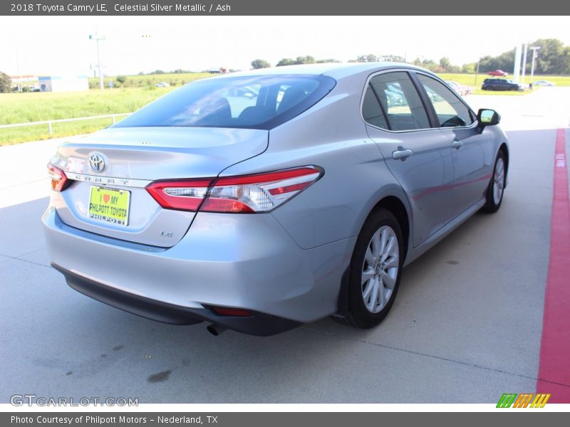 Celestial Silver Metallic / Ash 2018 Toyota Camry LE