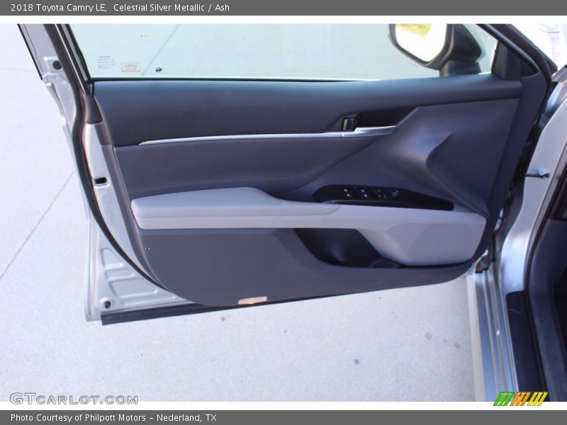 Celestial Silver Metallic / Ash 2018 Toyota Camry LE