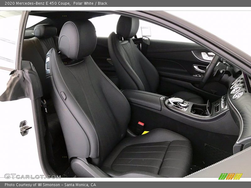Polar White / Black 2020 Mercedes-Benz E 450 Coupe
