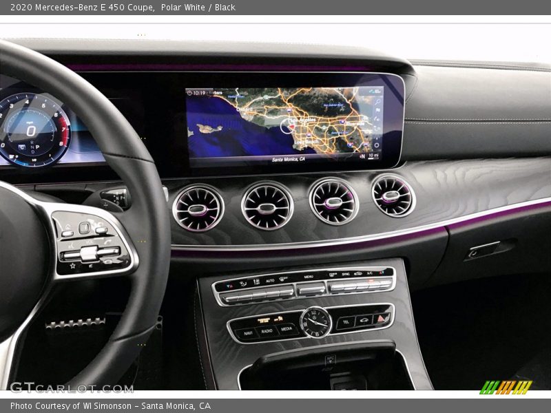 Polar White / Black 2020 Mercedes-Benz E 450 Coupe