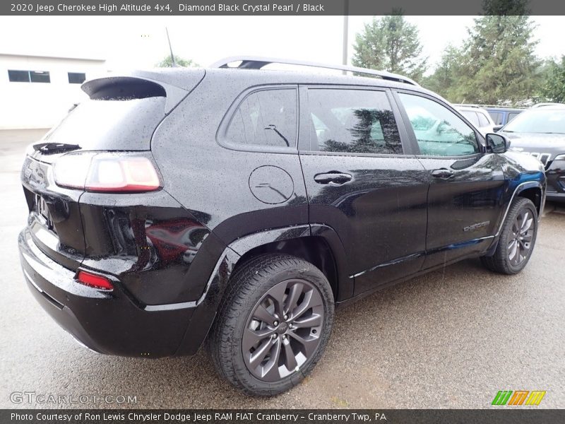 Diamond Black Crystal Pearl / Black 2020 Jeep Cherokee High Altitude 4x4