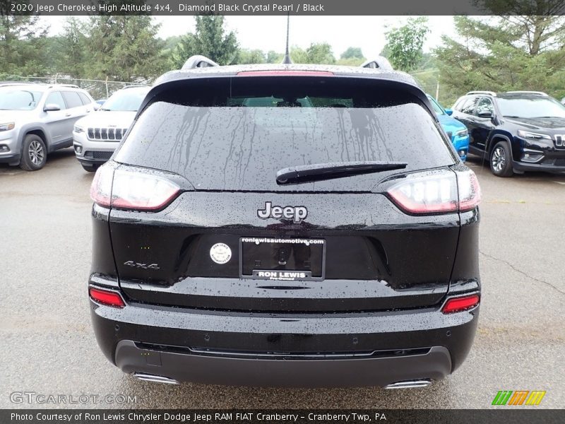 Diamond Black Crystal Pearl / Black 2020 Jeep Cherokee High Altitude 4x4