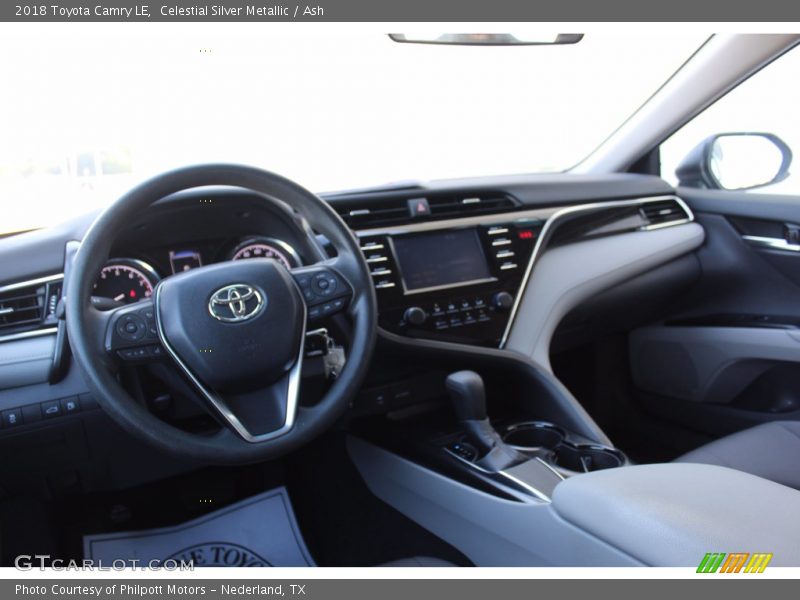 Celestial Silver Metallic / Ash 2018 Toyota Camry LE