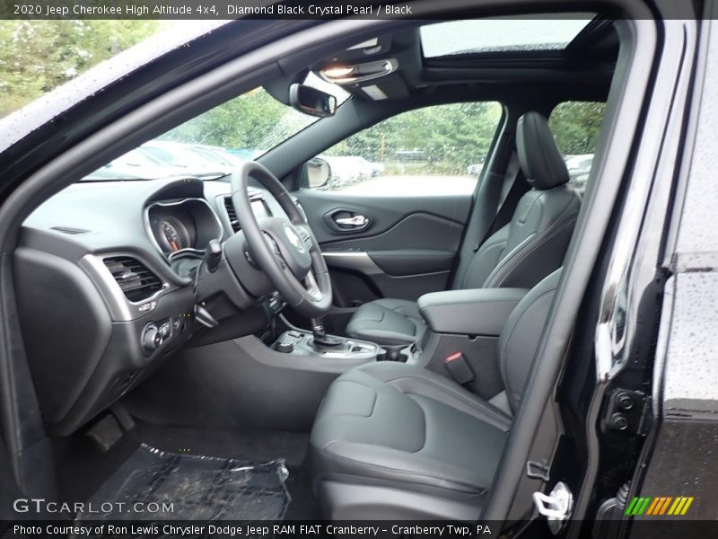 Front Seat of 2020 Cherokee High Altitude 4x4