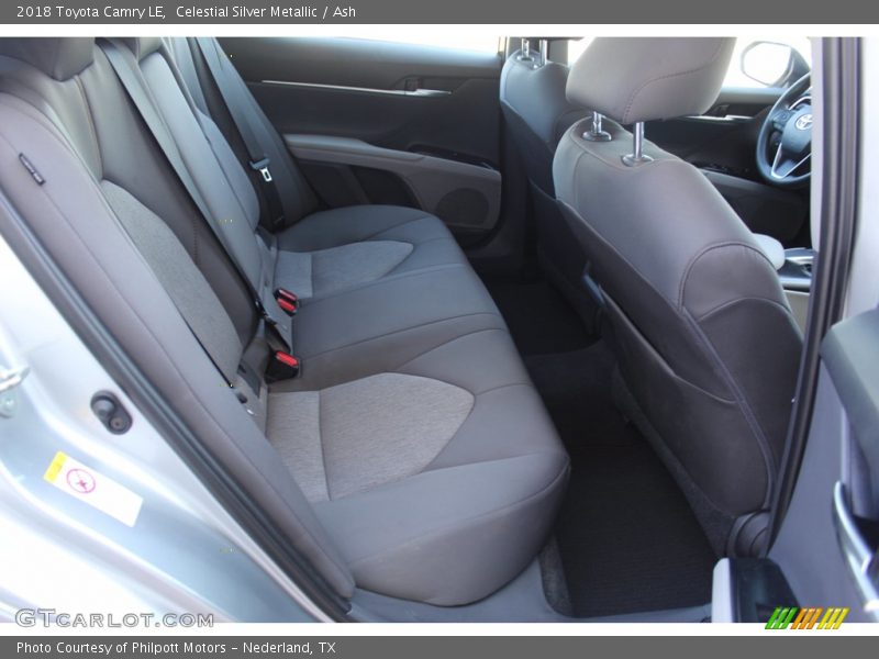 Celestial Silver Metallic / Ash 2018 Toyota Camry LE