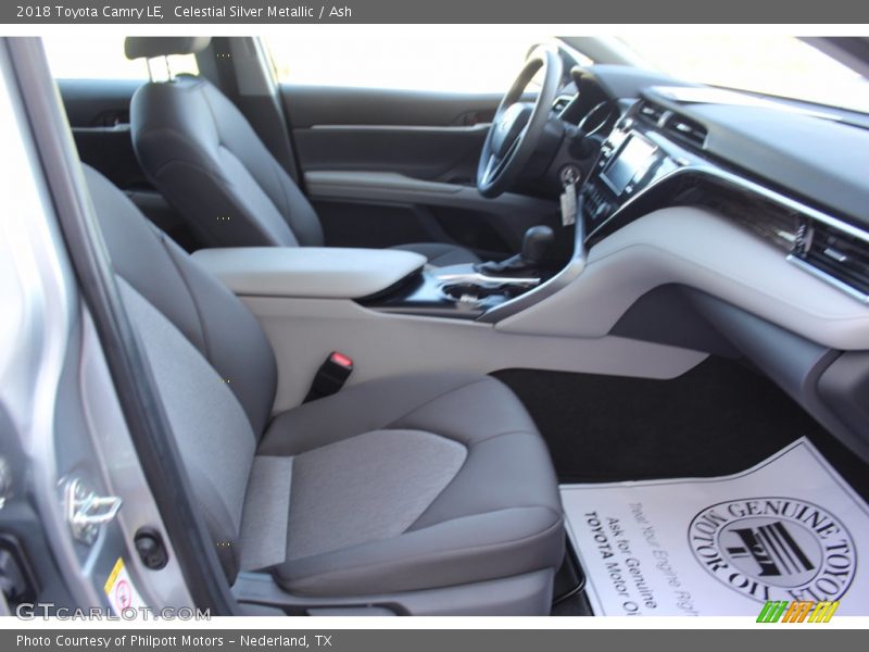Celestial Silver Metallic / Ash 2018 Toyota Camry LE