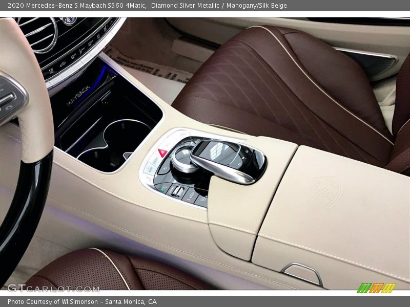 Controls of 2020 S Maybach S560 4Matic