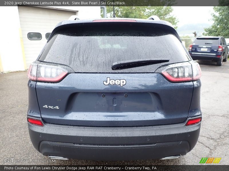 Slate Blue Pearl / Ski Gray/Black 2020 Jeep Cherokee Latitude Plus 4x4