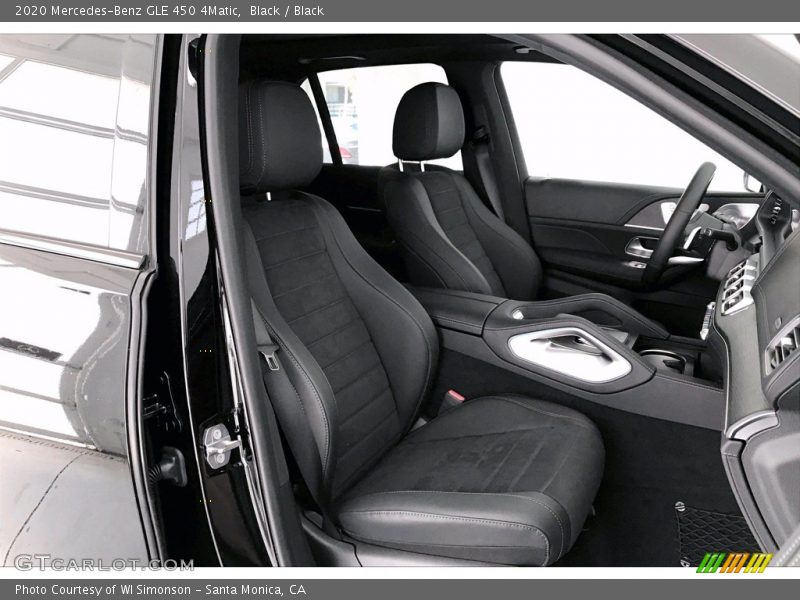 Front Seat of 2020 GLE 450 4Matic