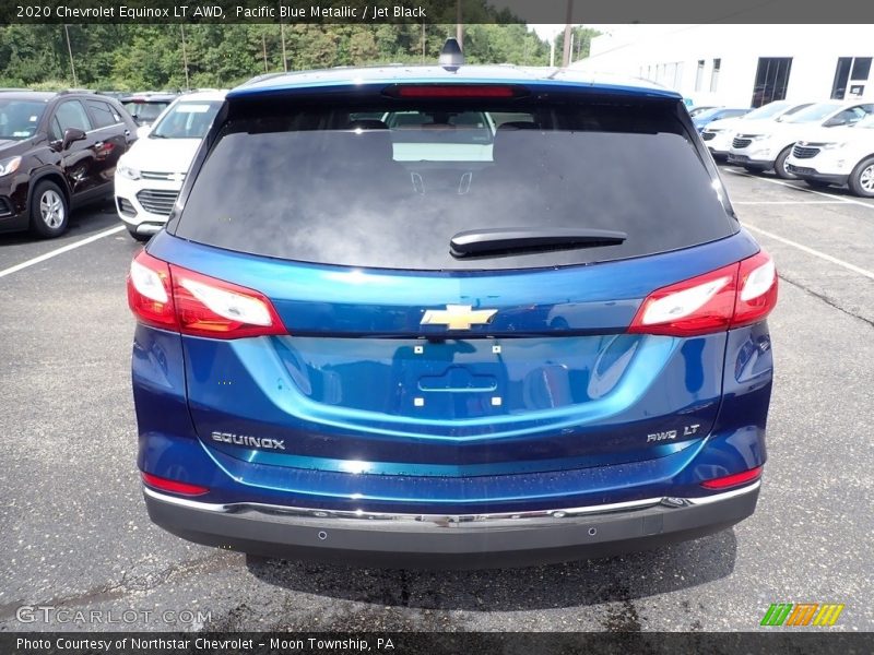 Pacific Blue Metallic / Jet Black 2020 Chevrolet Equinox LT AWD