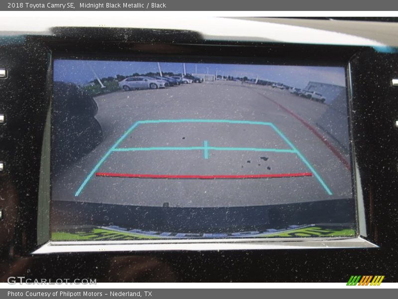 Midnight Black Metallic / Black 2018 Toyota Camry SE