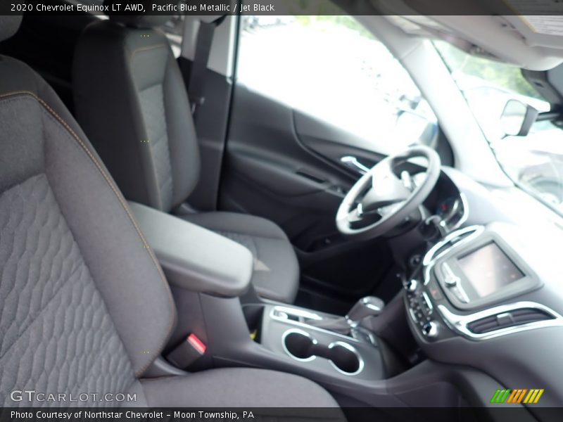 Pacific Blue Metallic / Jet Black 2020 Chevrolet Equinox LT AWD