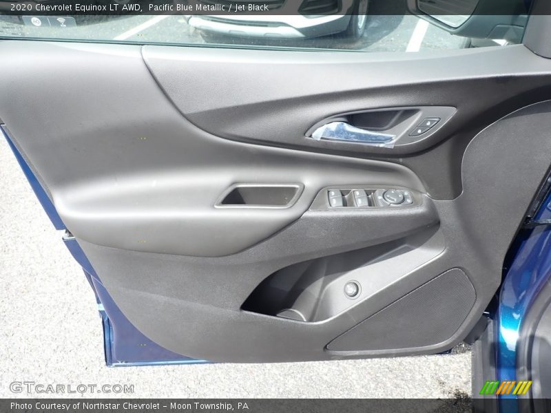 Pacific Blue Metallic / Jet Black 2020 Chevrolet Equinox LT AWD
