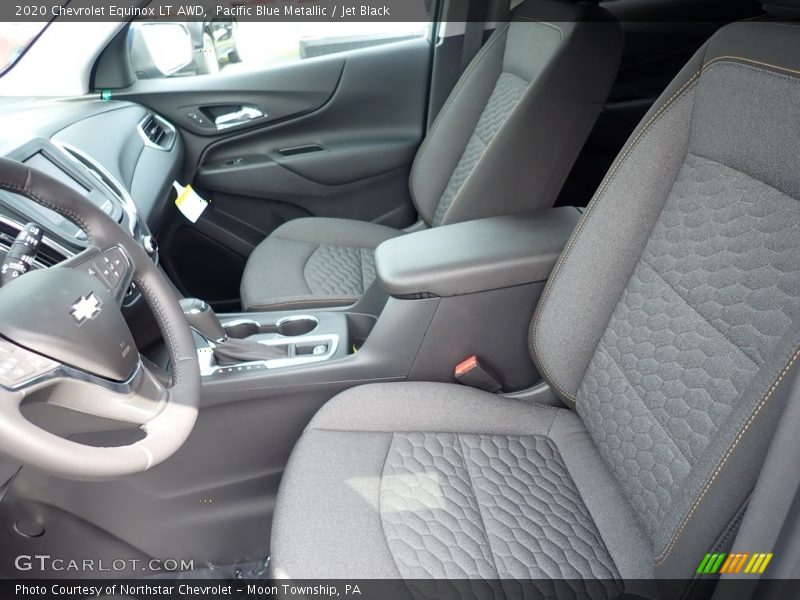 Pacific Blue Metallic / Jet Black 2020 Chevrolet Equinox LT AWD