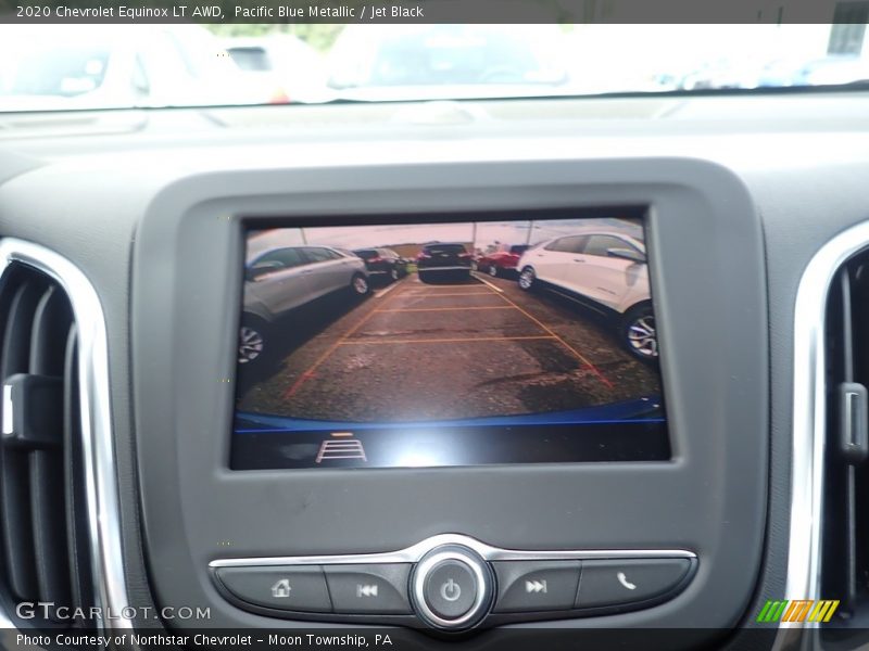 Pacific Blue Metallic / Jet Black 2020 Chevrolet Equinox LT AWD