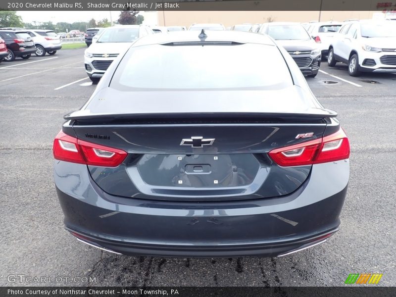 Shadow Gray Metallic / Jet Black 2020 Chevrolet Malibu RS