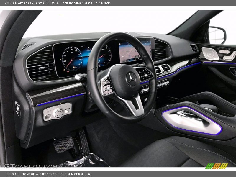 Iridium Silver Metallic / Black 2020 Mercedes-Benz GLE 350