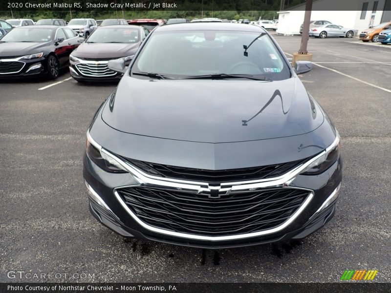 Shadow Gray Metallic / Jet Black 2020 Chevrolet Malibu RS