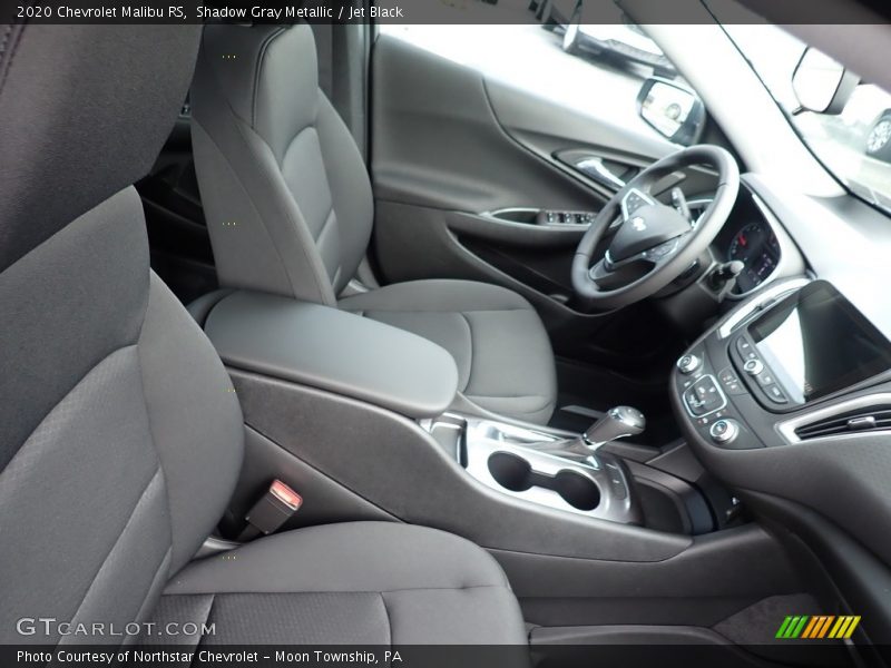 Shadow Gray Metallic / Jet Black 2020 Chevrolet Malibu RS