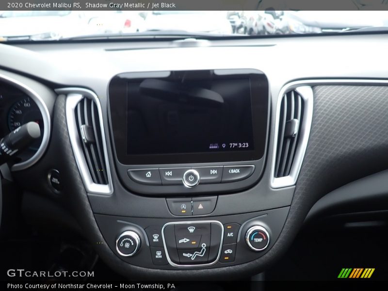 Shadow Gray Metallic / Jet Black 2020 Chevrolet Malibu RS