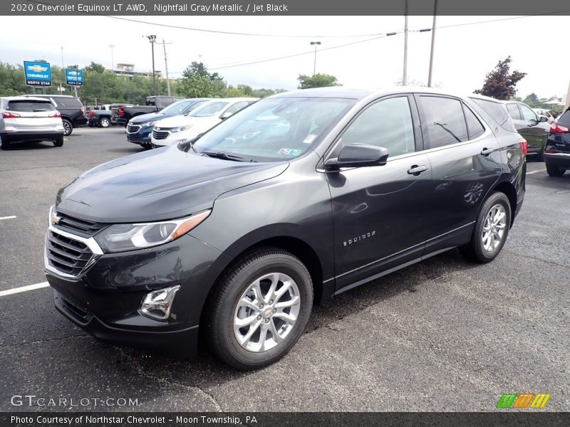 Nightfall Gray Metallic / Jet Black 2020 Chevrolet Equinox LT AWD