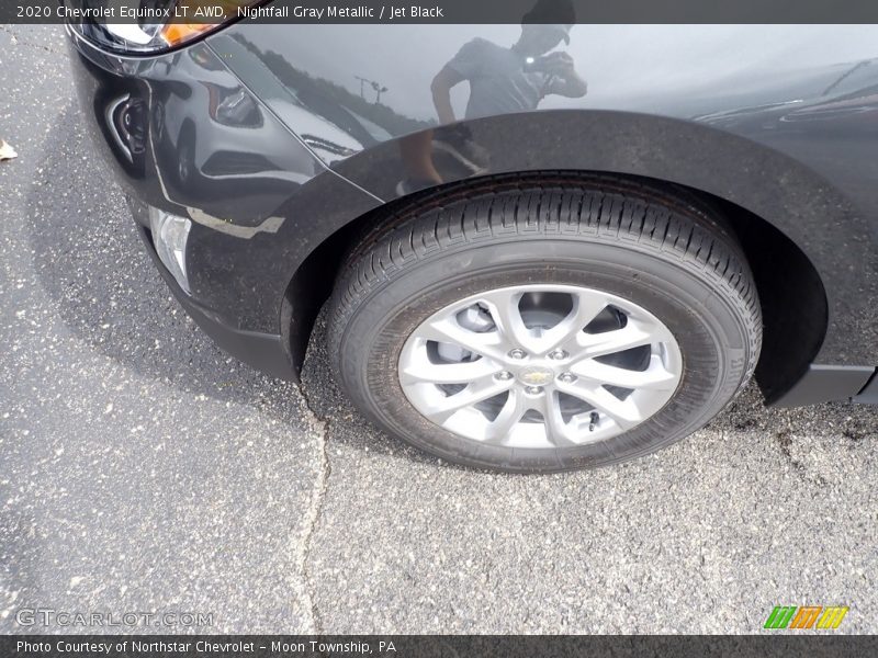 Nightfall Gray Metallic / Jet Black 2020 Chevrolet Equinox LT AWD