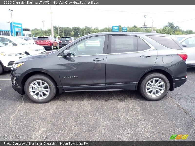 Nightfall Gray Metallic / Jet Black 2020 Chevrolet Equinox LT AWD
