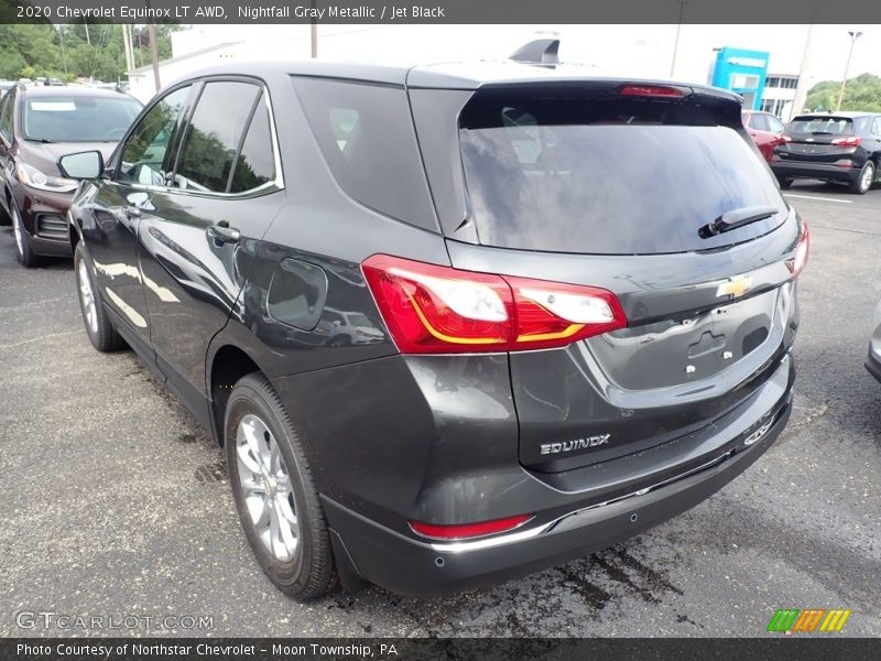 Nightfall Gray Metallic / Jet Black 2020 Chevrolet Equinox LT AWD