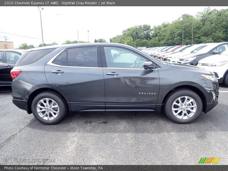 Nightfall Gray Metallic / Jet Black 2020 Chevrolet Equinox LT AWD