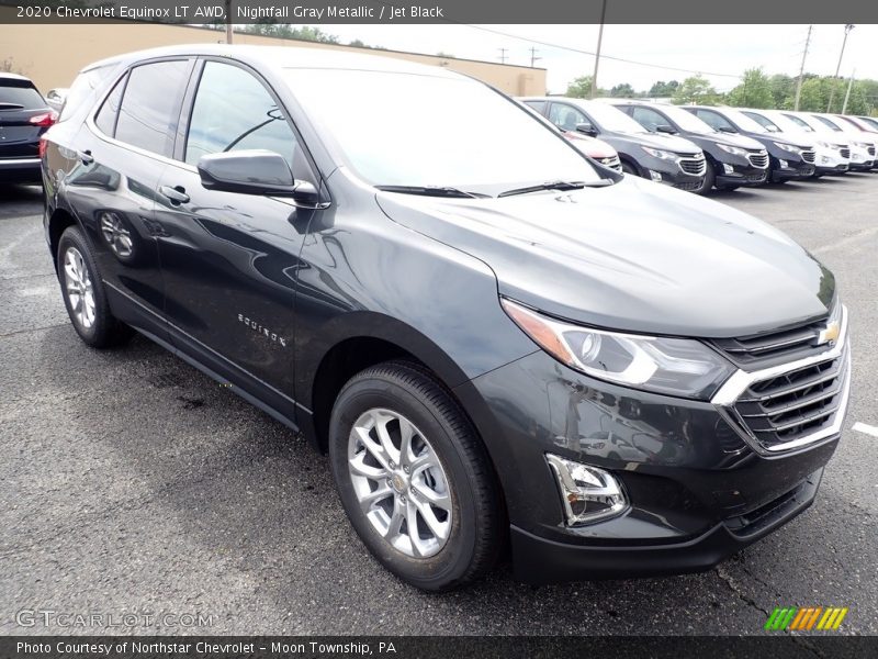 Nightfall Gray Metallic / Jet Black 2020 Chevrolet Equinox LT AWD