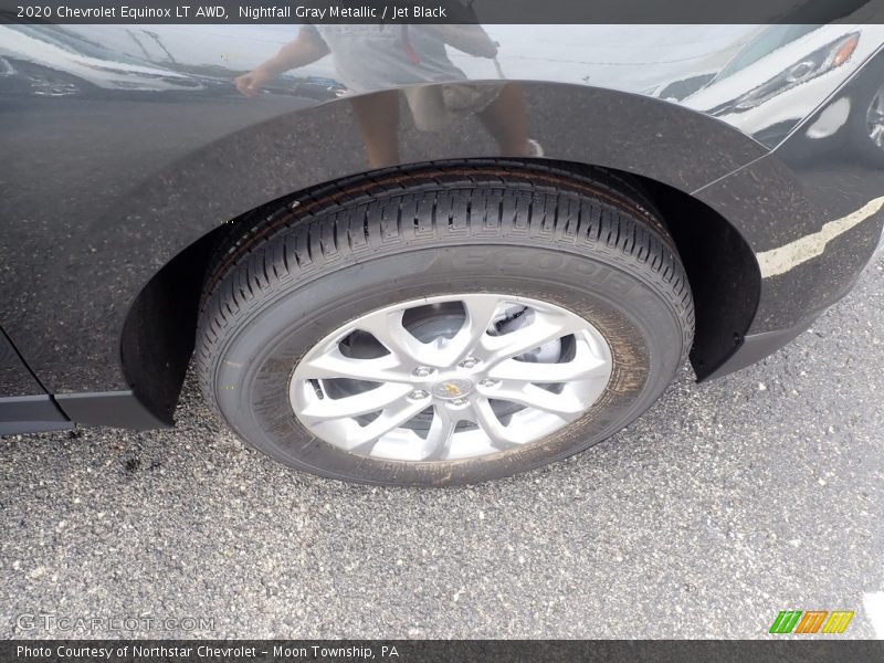 Nightfall Gray Metallic / Jet Black 2020 Chevrolet Equinox LT AWD