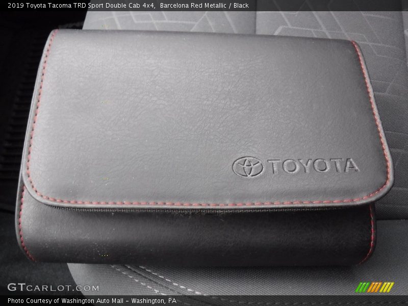 Barcelona Red Metallic / Black 2019 Toyota Tacoma TRD Sport Double Cab 4x4