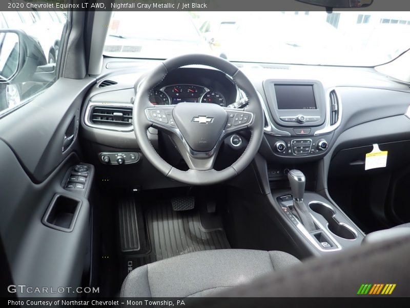 Nightfall Gray Metallic / Jet Black 2020 Chevrolet Equinox LT AWD