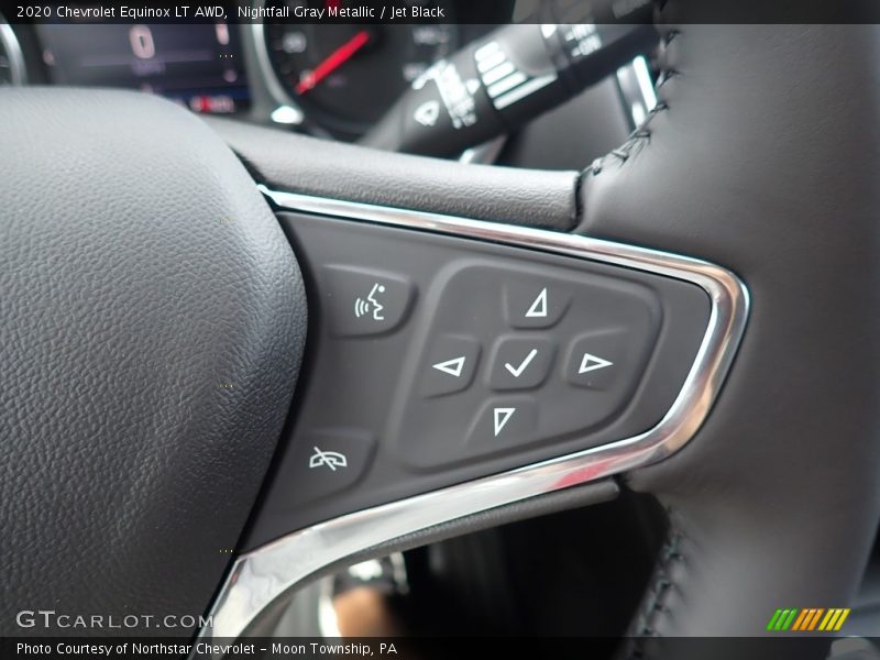 Nightfall Gray Metallic / Jet Black 2020 Chevrolet Equinox LT AWD