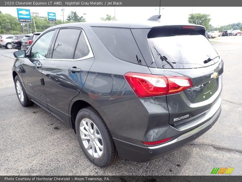 Nightfall Gray Metallic / Jet Black 2020 Chevrolet Equinox LT AWD
