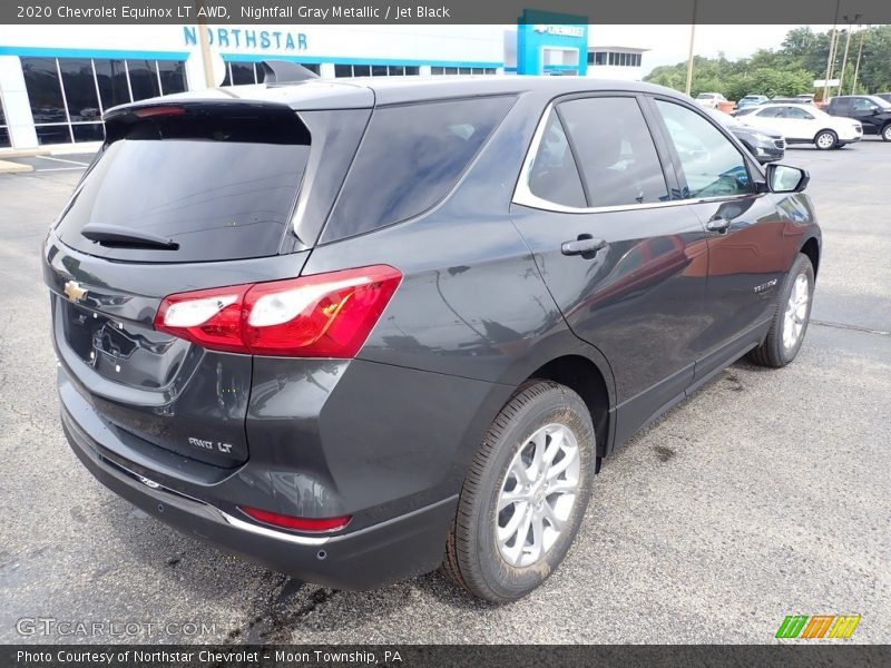 Nightfall Gray Metallic / Jet Black 2020 Chevrolet Equinox LT AWD