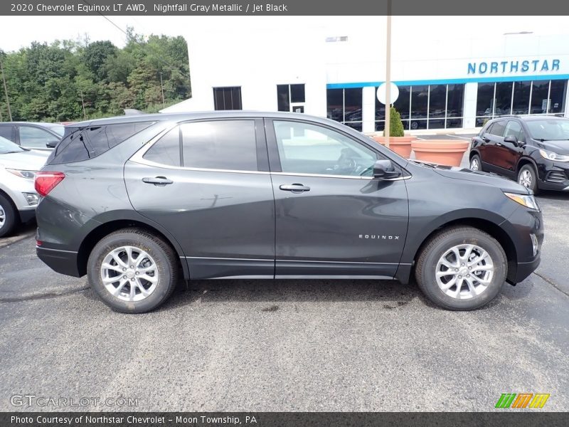 Nightfall Gray Metallic / Jet Black 2020 Chevrolet Equinox LT AWD