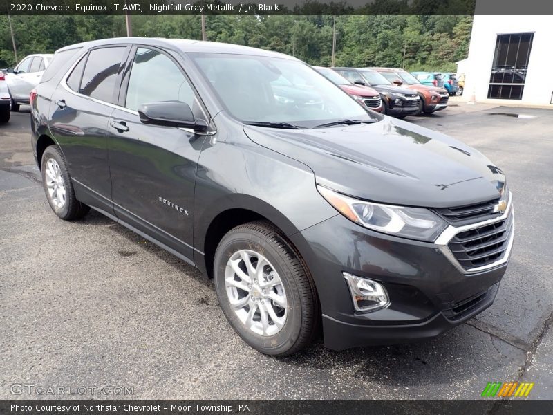 Nightfall Gray Metallic / Jet Black 2020 Chevrolet Equinox LT AWD