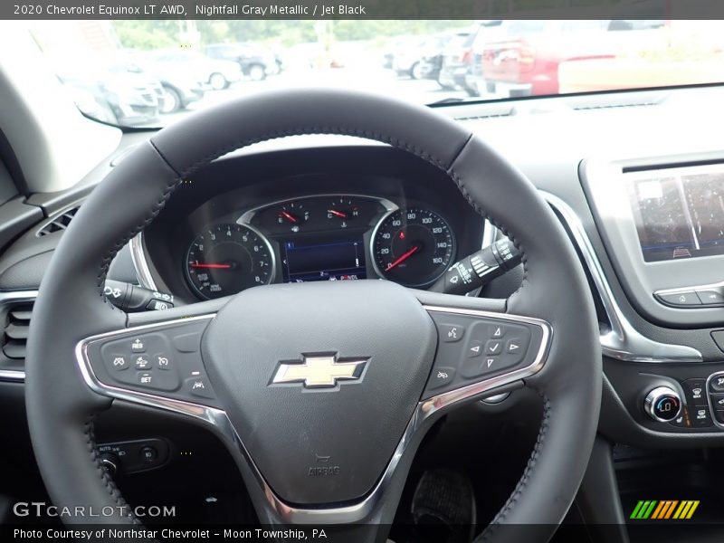 Nightfall Gray Metallic / Jet Black 2020 Chevrolet Equinox LT AWD