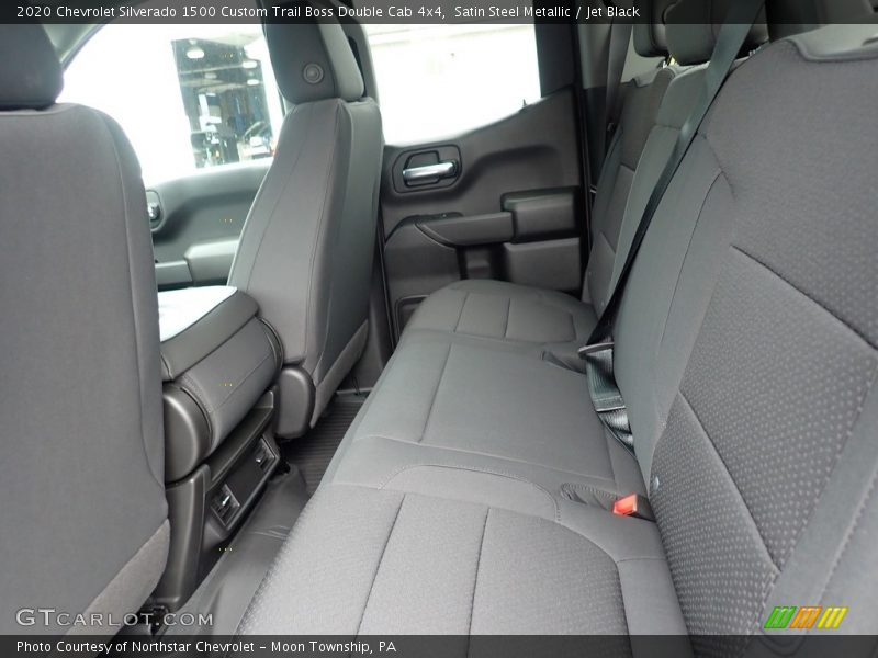 Satin Steel Metallic / Jet Black 2020 Chevrolet Silverado 1500 Custom Trail Boss Double Cab 4x4