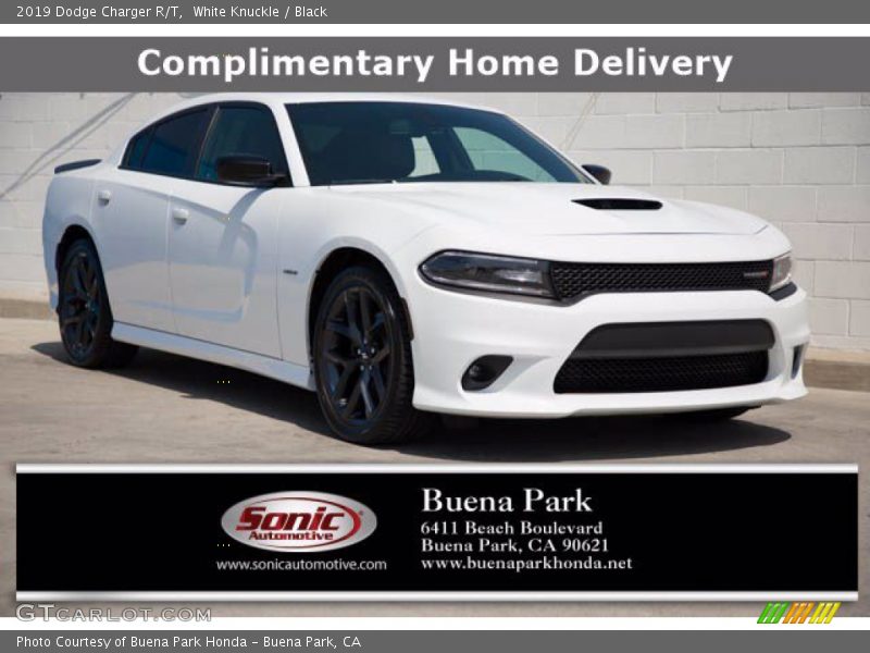 White Knuckle / Black 2019 Dodge Charger R/T