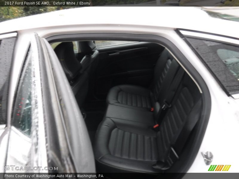Oxford White / Ebony 2017 Ford Fusion SE AWD