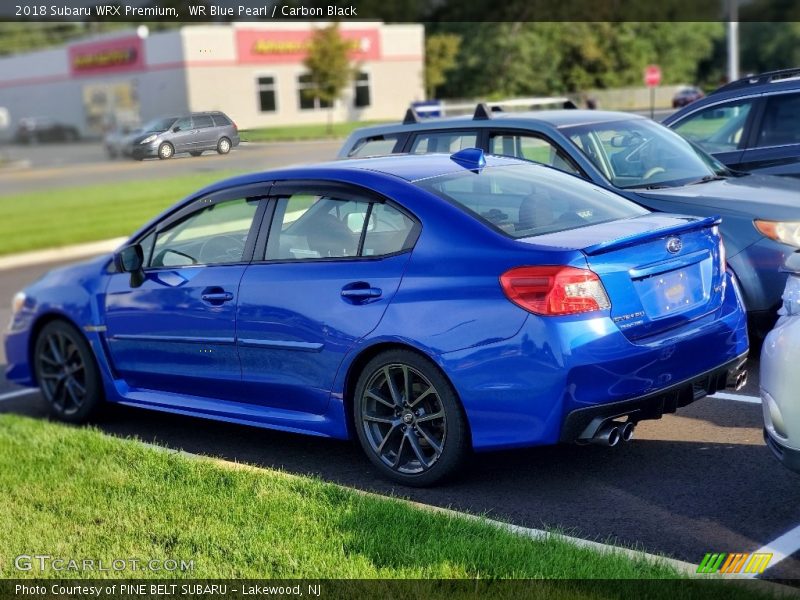 WR Blue Pearl / Carbon Black 2018 Subaru WRX Premium