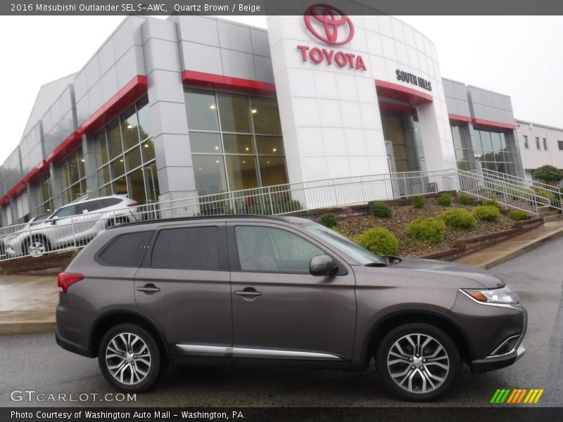  2016 Outlander SEL S-AWC Quartz Brown