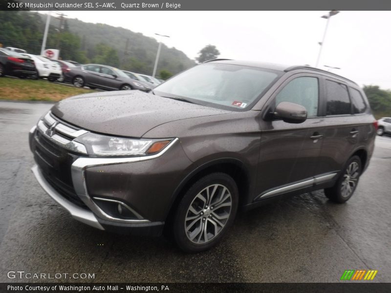 Quartz Brown / Beige 2016 Mitsubishi Outlander SEL S-AWC