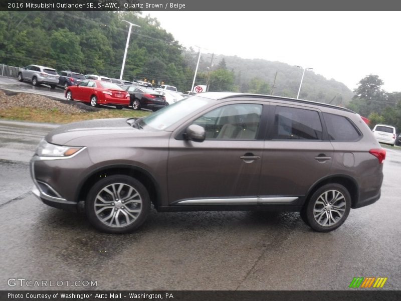  2016 Outlander SEL S-AWC Quartz Brown