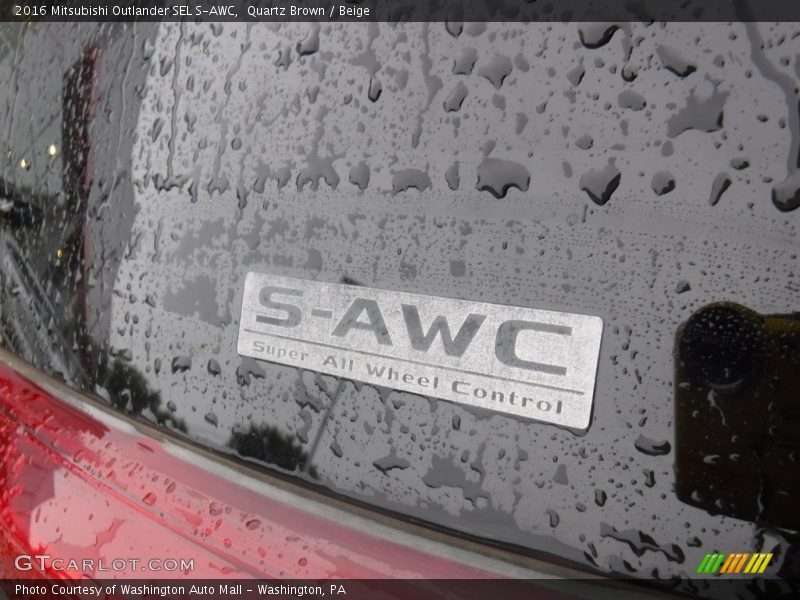  2016 Outlander SEL S-AWC Logo