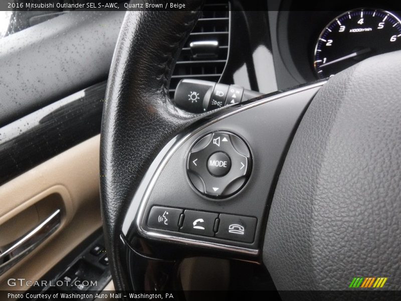  2016 Outlander SEL S-AWC Steering Wheel